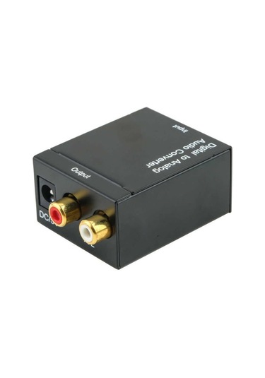 Dijital To Analog Optik Tos Ses Dönüştürücü Rca Çevirici Adaptor