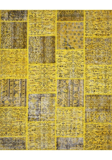 Patchwork El Dokuma Anadolu Halısı – Spring (424465785)