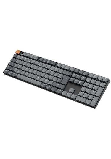 Keychron K5M-H1-TR Max %100 RGB Kırmızı Switch Kablosuz Mekanik Karbon Klavye