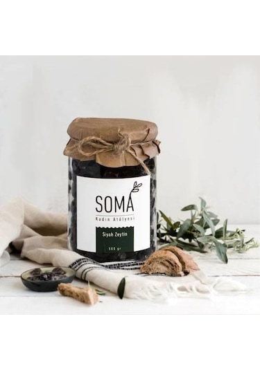 Siyah Zeytin Boyasız Katkısız 500gr-2651