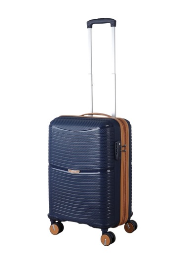 Mçs Group V379 Aura Y.üretim Pp Valiz 55 Cm S21yy100014255 11158 Lacivert/hardal