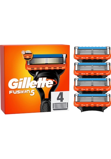 Gillette Fusion5 4'lü Yedek Tıraş Bıçağı