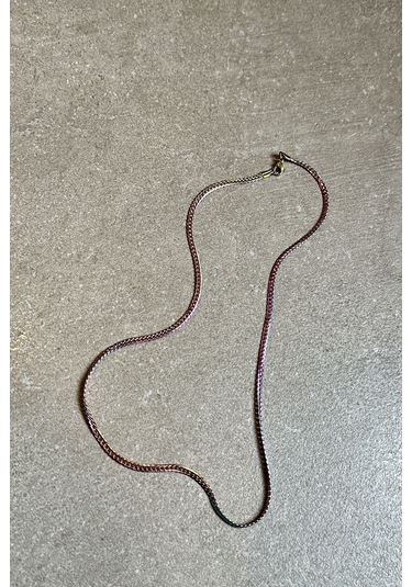 Vegas Tasarım Hasır Model 316l Renkli Paslanmaz Çelik 55cm Kolye