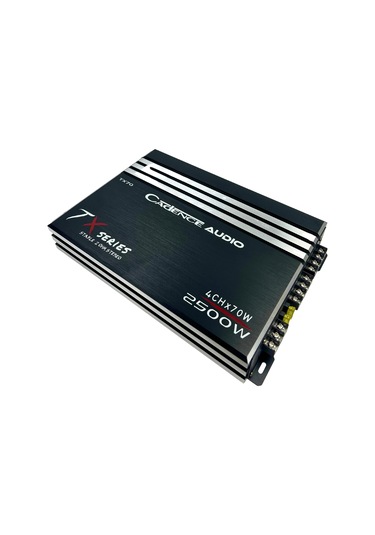 Tx-70 Serisi Class Ab 4ch X 70w 2500w 4 Kanal Oto Amfi Ses Sistemi Uyumlu Cadence