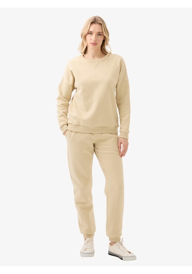 Kadın Eşofman Altı 60605 - Krem Krem