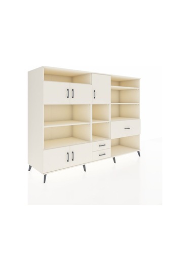 Kronos Dolap 13 Raflı 3 Çekmeceli 5 Kapaklı 220x59x163 Aytaşı-ayt Aytaşı-aytaşı