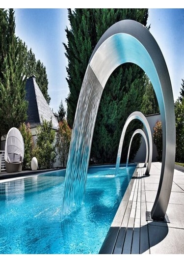 DEV PASLANMAZ 600x900 mm Kobra Model Havuz Şelale AISI 304 Kalite