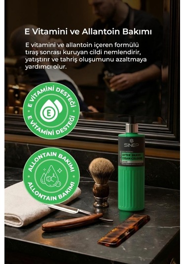 Sinep Pro-care Tıraş Sonrası Krem Kolonya Balsam 400 Ml Fresh