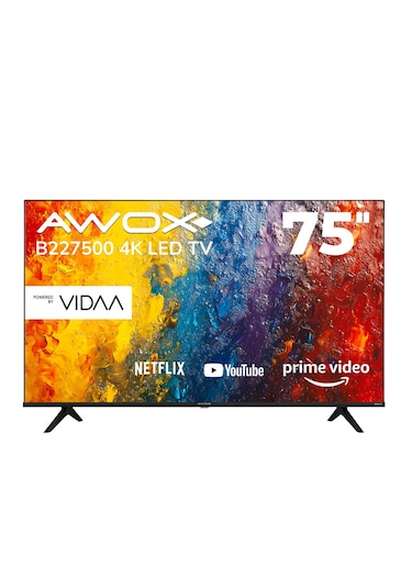 Awox B227500 75" 4K Ultra HD Smart LED TV