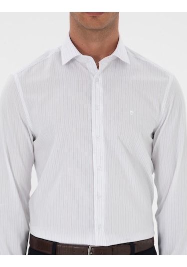 Pierre Cardin Erkek Mavi Gömlek Desenli 50312349-vr036 Mavi