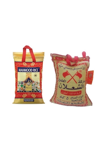 Mahmood Rice Basmati Pirinç 4 KG + Alşalan Basmati Pirinç 5 KG