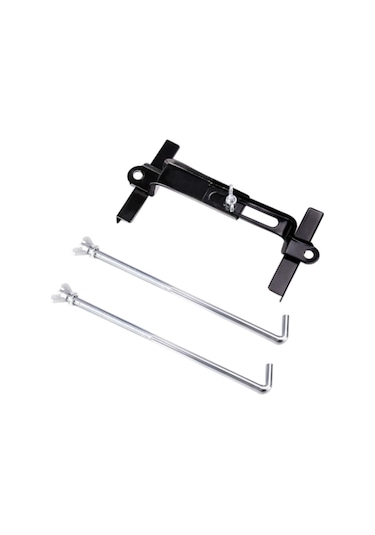 Sones Araç Evrensel Akü Braketi Ayarlanabilir Akü Sabit Demir Tutucu, Boyut: 19cm