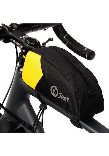 Semçanta - Bikepacking Kadro Üstü Çanta - Sarı