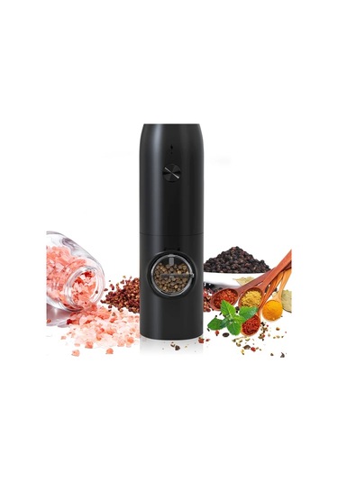 Honeybeeshop Bir Paket 1 Veya 2li Sarj Edilebilir Elektrikli Biber Ve Tuz Degirmeni Seti Sarj Tablasi Otomatik Calisma Led İsik Ayarlanabilir Ogutme Usb Sarj Kompakt Tasarim Ahşap