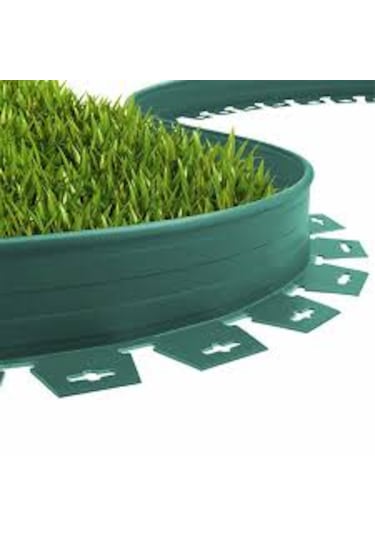 Çim Ayırıcı Plastik 25mt Yeşil