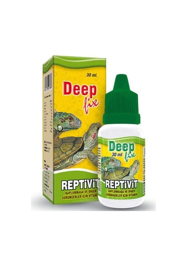 Deep Fix  Reptivit Kaplumbağa Ve Diğer Sürüngenler Için  Vitamin 30