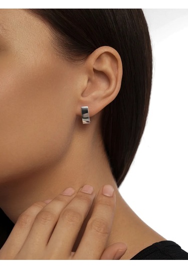 Mıx Jewelry 925 Ayar Gümüş İngiliz Kilitli Küpeler 449917415 Diğer