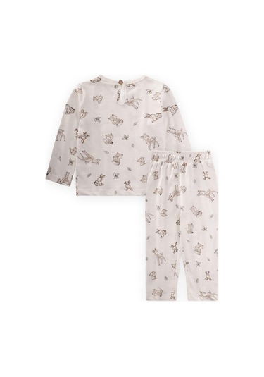 Pijama Takım 1-5 Yaş Ekru Ekru