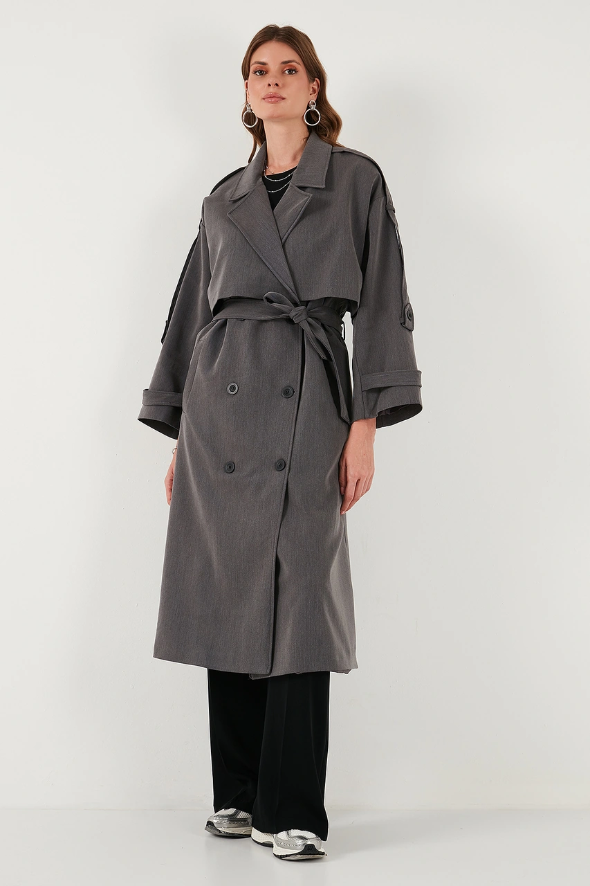 Lela Bayan Trençkot 6839476 Antrasit Antrasit