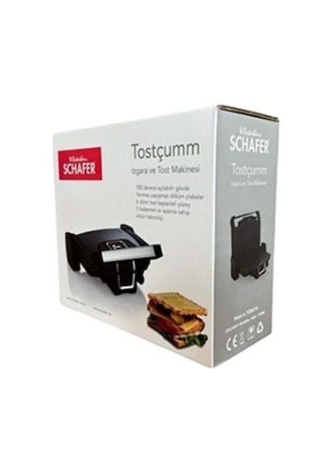 Schafer Tostçumm 1500 W Tost Makinesi