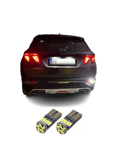Yeni Hyundaı Tucson Uyumlu Led Plaka Ampulü T10 W5w