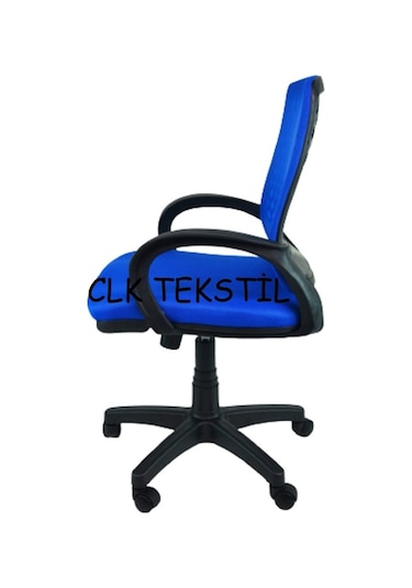 Clk-06 Fileli Petek Ofis Büro Bilgisayar Koltuğu Sandalyesi Mavi
