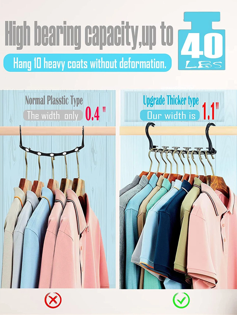 Dofolink Siyah Abs Çok Amaçlı Katlanabilir Seyahat Çadırı, 5 Delikli Uzunluk Tasarımı, 360 Döner, Güçlü Askı, 5 Adet Paket Siyah