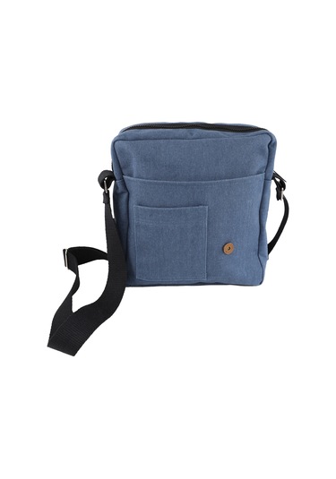Postacı Çanta - Mavi - Zeybe Mavi