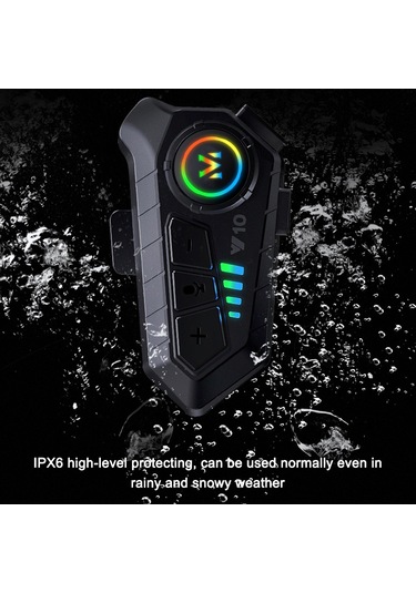 Padalink Bt5.3 Motosiklet Kask Kulaklığı - Gürültü Önleme, Su Geçirmez, 30 Saat Çalışma, Çift Telefon Bağlantılı, Otomatik Cevaplama