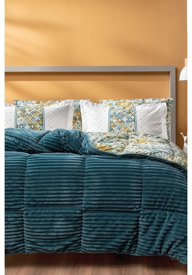 Yataş Bedding Diamond Tek Kişilik Triola Set - Yeşil