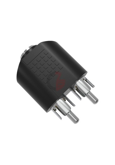 Dişi 3.5 Mm Stereo Erkek 2 Rca 2x Erkek Rca Dişi Stereo Jack