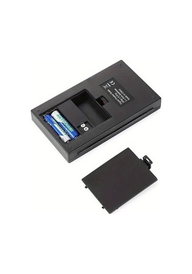 Trendooze Gaojunshop01 Mini Paslanmaz Çelik Cep Terazisi, 0.01-500g Hassas Gram Tartı Siyah