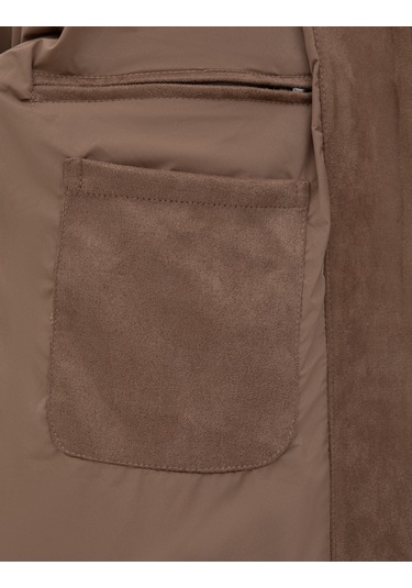 Pierre Cardin Erkek Vizon Deri Mont-kaban 50318038-575 Vizon