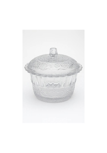 Cam Şekerlik, Kapaklı, 250 Ml 463111697 Beyaz
