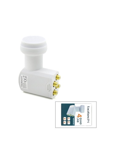 4lü Uydu Lnb Unıversal Quad Full Hd - 3d - 0.1db Rle-400 5570