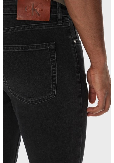 Calvin Klein Erkek Kot Pantolon Lv04rb722g 846 Siyah Siyah