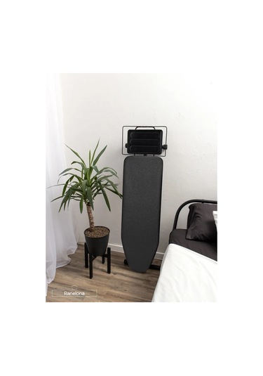 Ranelona Ürün: Teflon Örtücü - Ütü Masası Açıklama: Çok Amaçlı Teflon Ütü Masası Örtüsü Malzeme: Teflon Kullanım Siyah