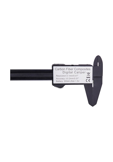 Jeemson Ztto 0-150mm Sayısal Pikselli Plastik Fiber İç/dis/derinlik/kalınlık Ölçer Bisiklet Tamiri Aracı Pil Yok Çok Renkli