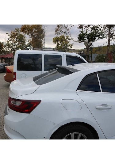 Cappafe Renault Megane 4 Arka Cam Üstü Spoyler Akrilik Abs Pia