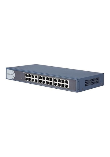 Hikvision DS-3E0524-E(B) 24 Port Gigabit RackMount Yönetilemez Switch