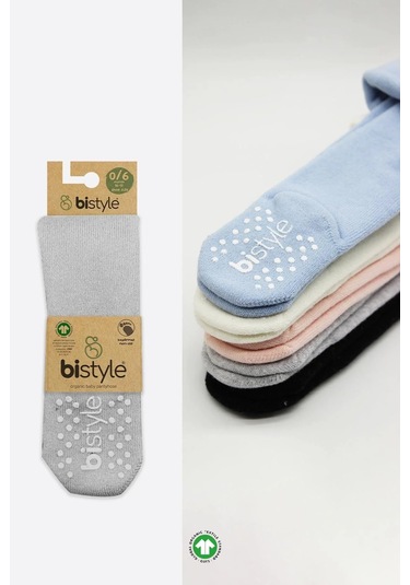 Kaymaz Basic Külotlu Çorap 50501 Gri Çok Renkli