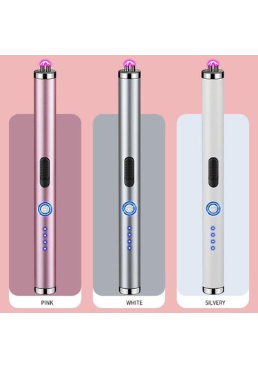 Mavi Elektrikli Ateşleyici Rüzgar Geçirmez Düğme Kontrol Ateşleme Mavi