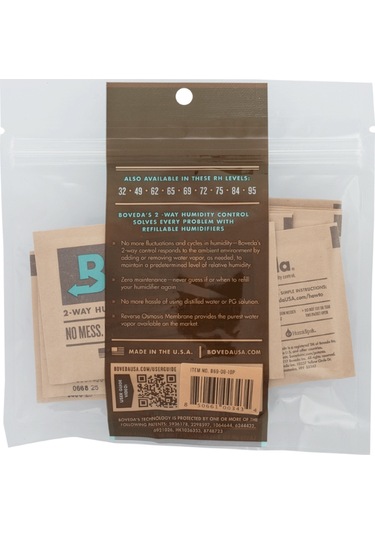 Boveda 10'lu Paket - 69% Nem 8gram