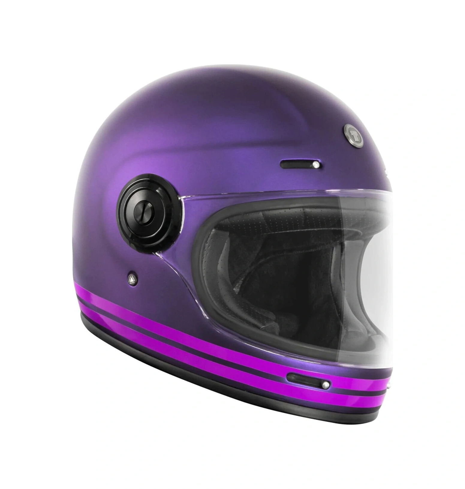 Torc T-1 Newport Cali Iridecent Kapalı Motosiklet Kaskı Mor