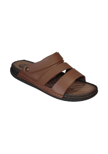 Gezer Erkek Siyah Sandalet Terlik Ortopedik Comfort Tabanlı