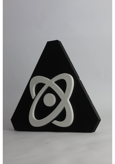 Atom Dekoratif - 3 Boyutlu Tabela 17cm