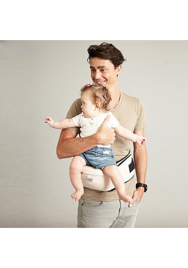 Geeroyoo Bebek Bel Tahtası Çift Fonksiyonlu Önden Tutuşlu Kucağıcı 0-20 Ay Bebek Taşıyıcı Kumaş Bel Bantı Pembe Anne-bebek Ürünü