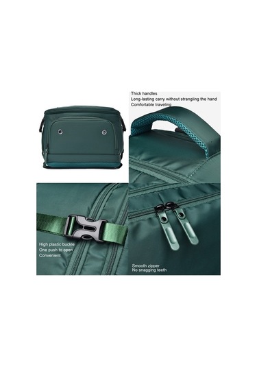 Novahub B692 Omuz Çantası, İş Seyahati Bilgisayar Sırt Çantası, Siyah Yeni Tasarım Siyah