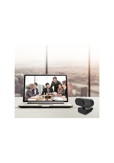 Geeksen 1080p Hd Web Kamera, Dahili Mikrofonlu, Kolay Kurulum, 360 Dönebilir, Video Konferans Ve Canlı Yayın İçin İdeal