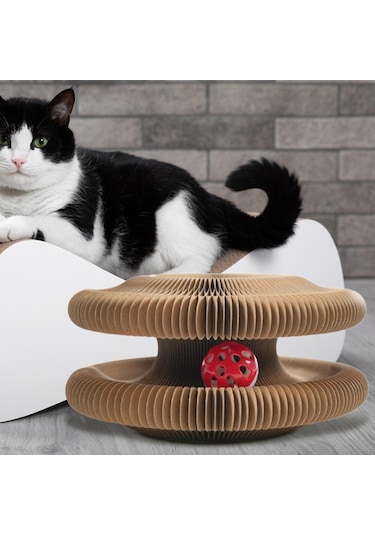 Homyl Organ Kedi Tırmalama Tahtası Scratcher Karton Uşak